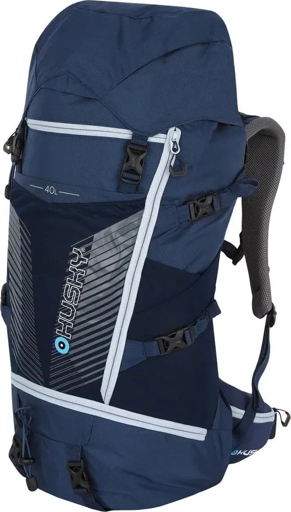 Sac à dos Husky 40L Expedition Capture Bleu - Dos Ventilé et Ergonomique