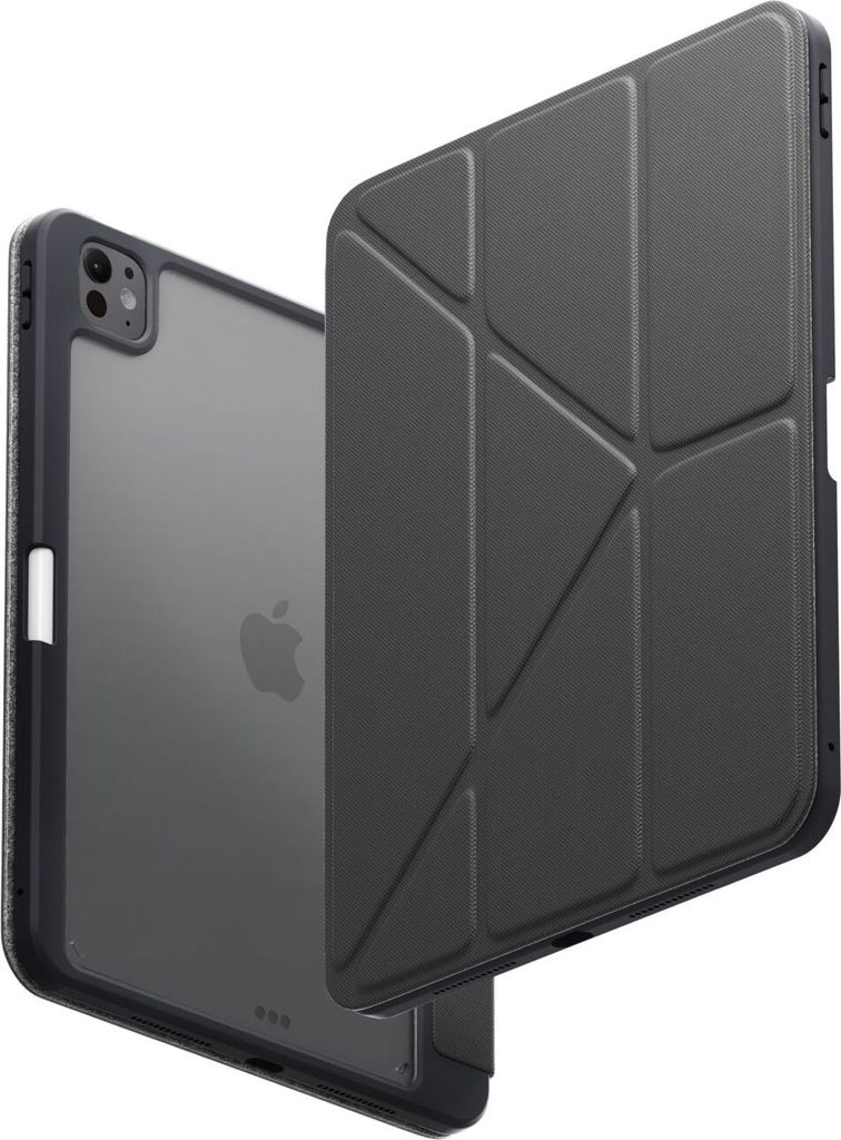 UNIQ Moven Schutzhülle für iPad Pro 11" (2024), Charcoal (grau)