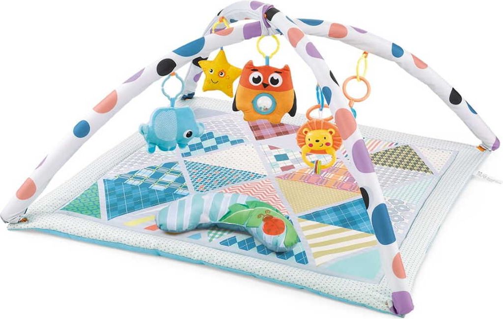 Activity Gym Playmat Spielmatte Krabbeldecke Tipi 2w1 Produktbild 3
