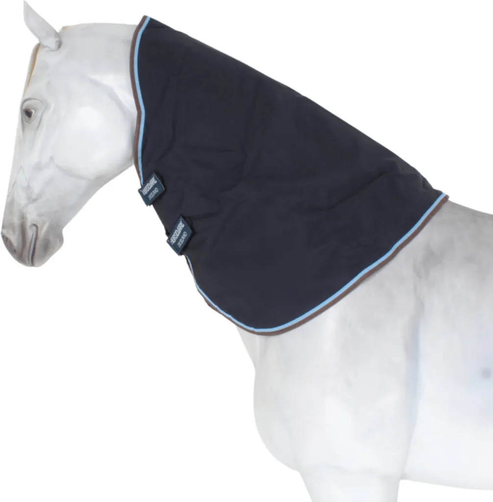 Couvre-cou Rambo Duo Hood 100g Horseware - Nylon 1000D Bleu Marine