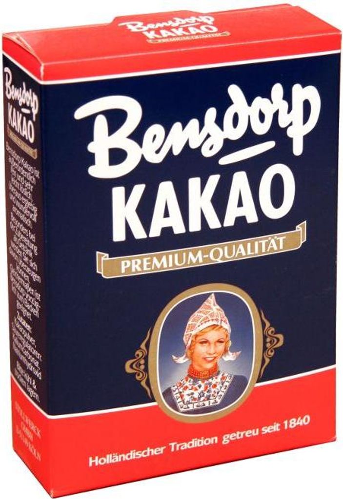 Bensdorp Kakao Kakaopulver Trinkschokolade Getränkepulver 250g