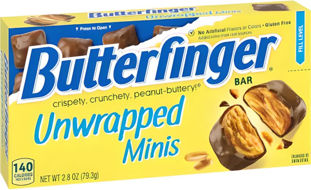 Butterfinger Unwrapped Minis (9 x 79g) Produktbild 