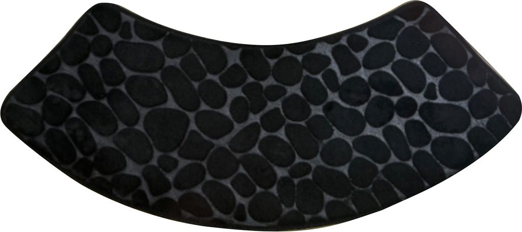 Badezimmer-Bodenmatte, Kieselstein-Design, Korallensamt, rutschfest, wasserabsorbierend, schnelltrocknend, Hotel-Badematte, Wohnzimmerteppich