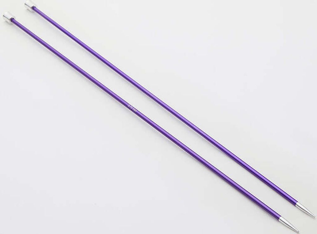 Jackenstricknadeln ZING 3,75 mm 25 cm amethyst 1 Paar