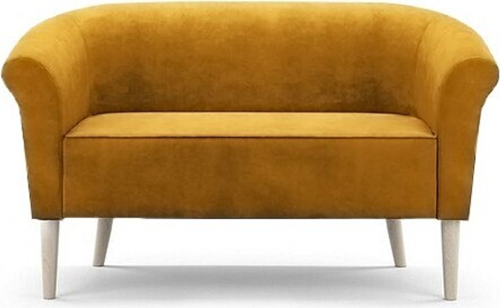 BETTSO Elegancka dwuosobowa sofa tapicerowana w stylu Zdjęcie produktu 