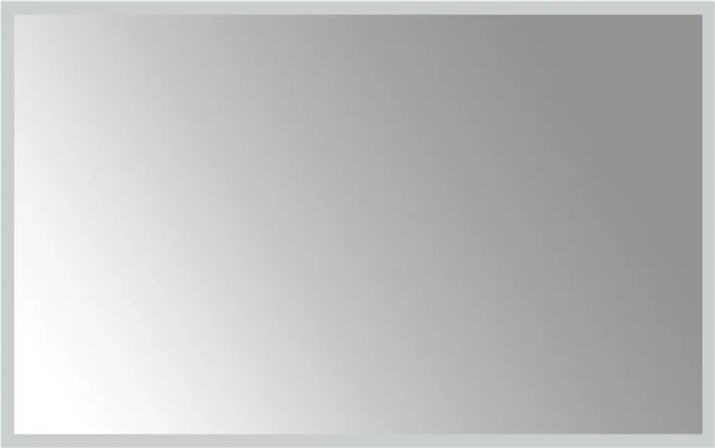 Specchio Bagno LED 80x50 cm: Design Moderno Anti-appannamento e Luce Naturale