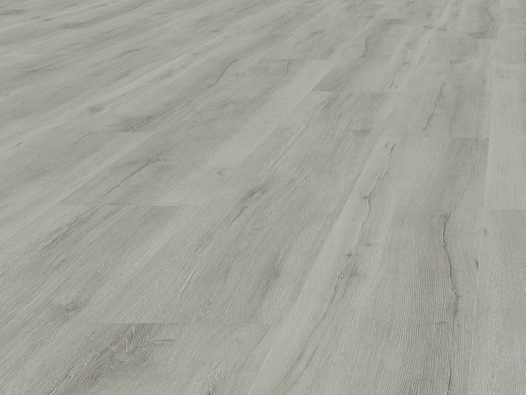 BASICfloor | 3,345 m² | Grau 0,3 mm Vinylboden Eiche Produktbild 