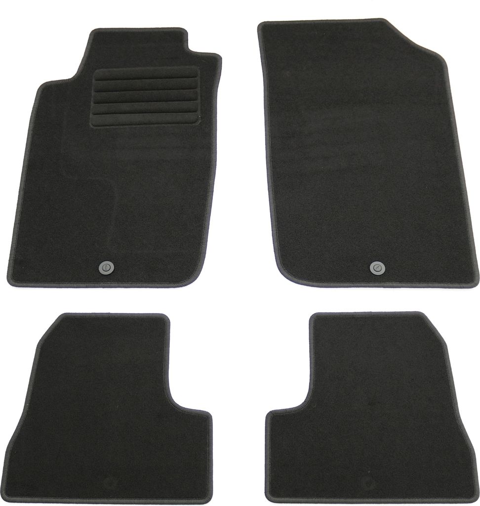 AD Tuning Fußmatten Set für Peugeot 206 CC, Bj. 1/2001-2/2007