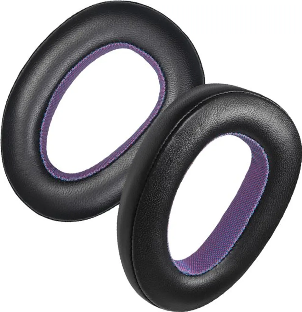 Set 2 Cuscinetti Ricambio EPOS H3Pro Hybrid Pelle PU Nero/Viola - 3