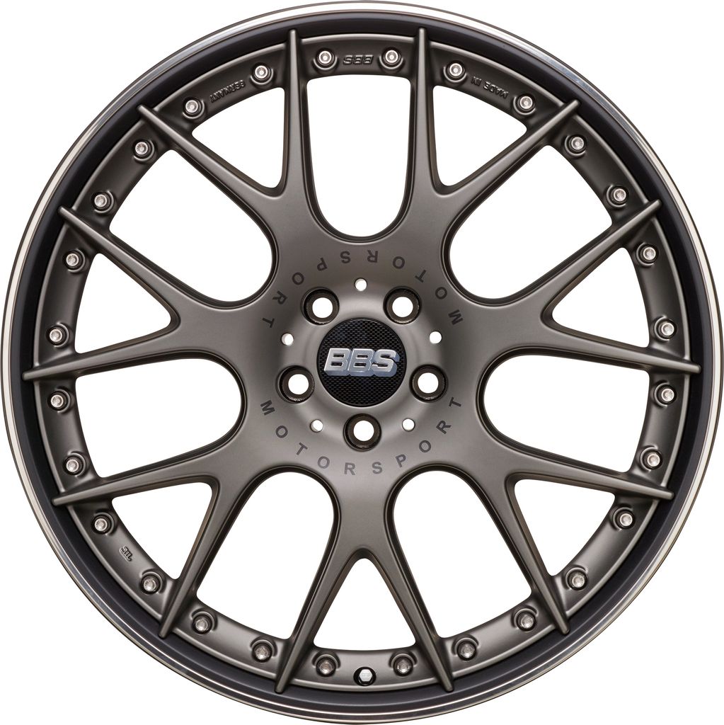 BBS Felge Alufelge CH-RII platinum/schwarz 10x22 5x130 ET33 CH7100