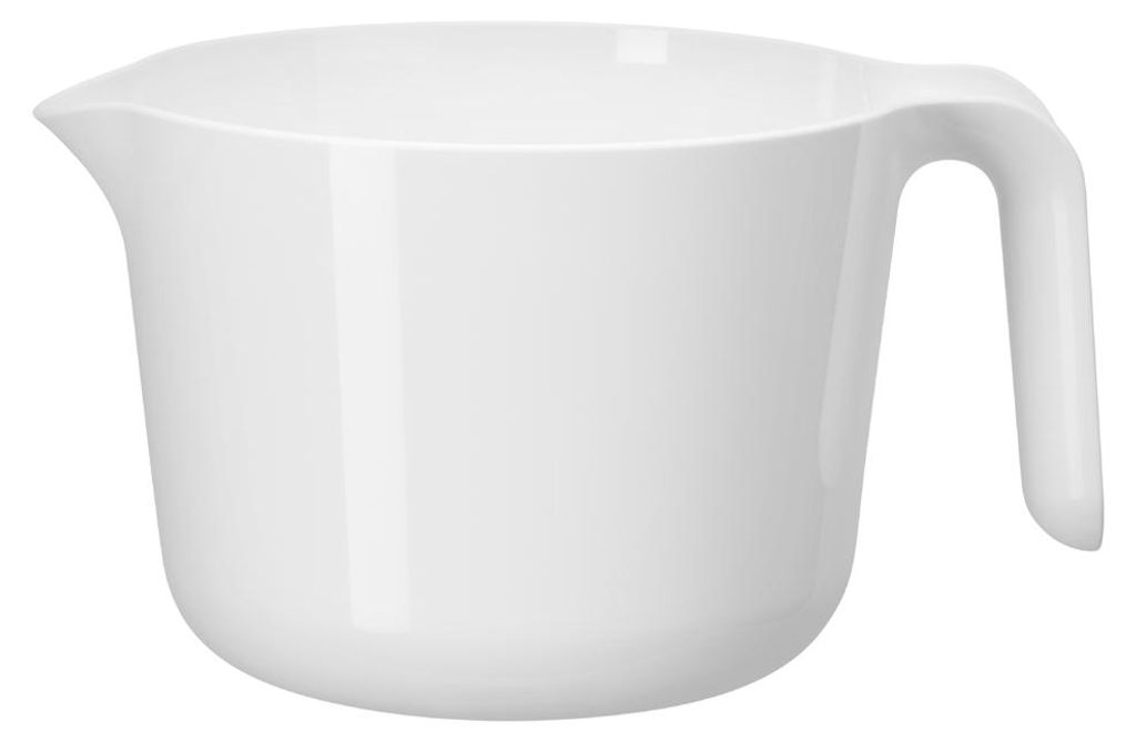 GastroMax Rührschüssel 0,8 Liter weiß Produktbild 