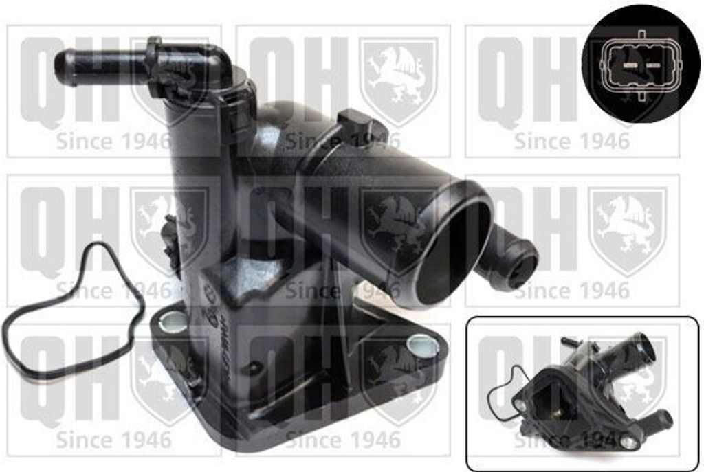 QUINTON HAZELL Thermostat Kühlmittel 88°C für OPEL COMBO Kasten/Kombi (X12) Combo Combi / Tour (X12) für FIAT 500 (312) 500 C (312) PUNTO EVO (...