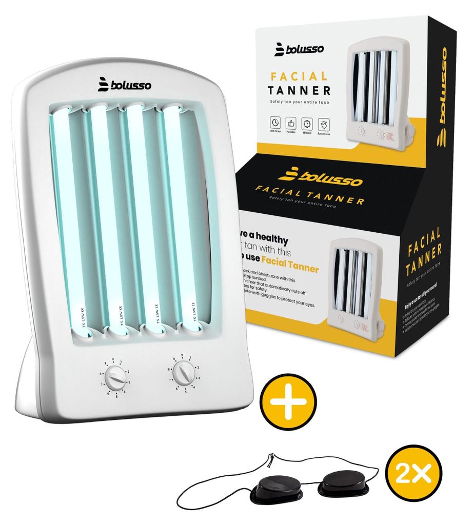Dispositivo de depilación facial, bronceador facial para Imagen del producto 