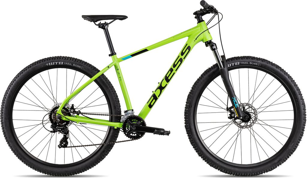 Axess SANDEE robustes Hardtail Mountainbike für Einsteiger 29 Zoll Grün 21 Zoll