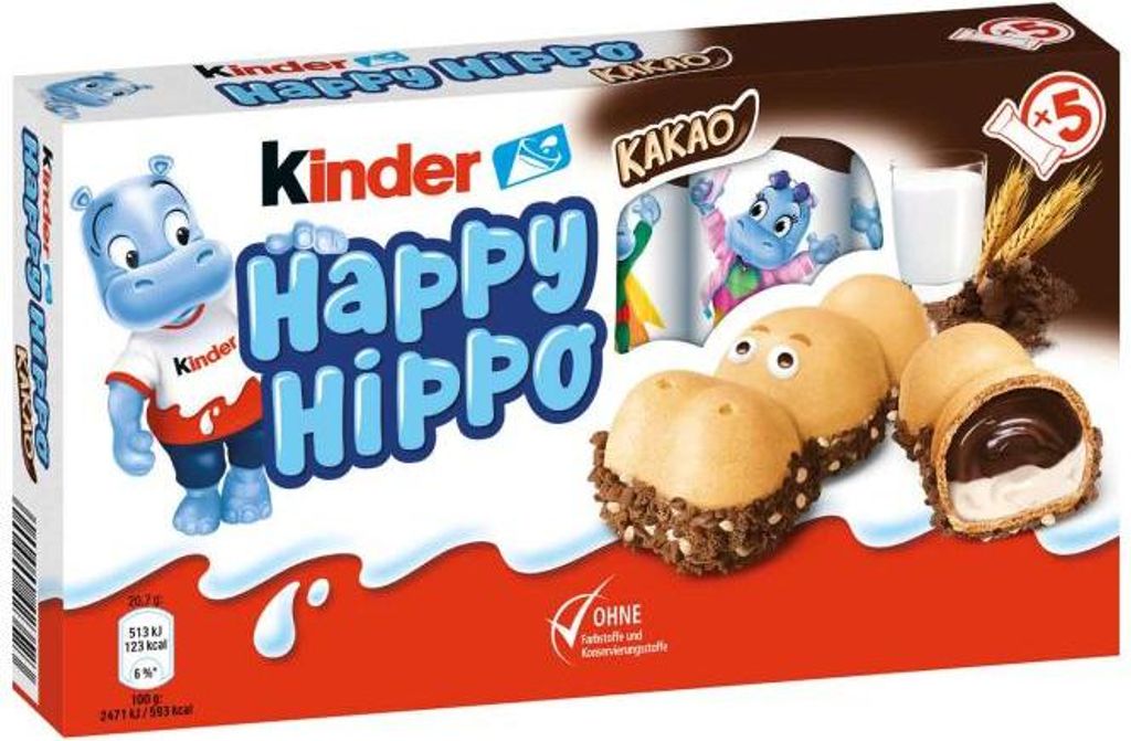 Kinder Happy Hippo Kakaocreme 103g