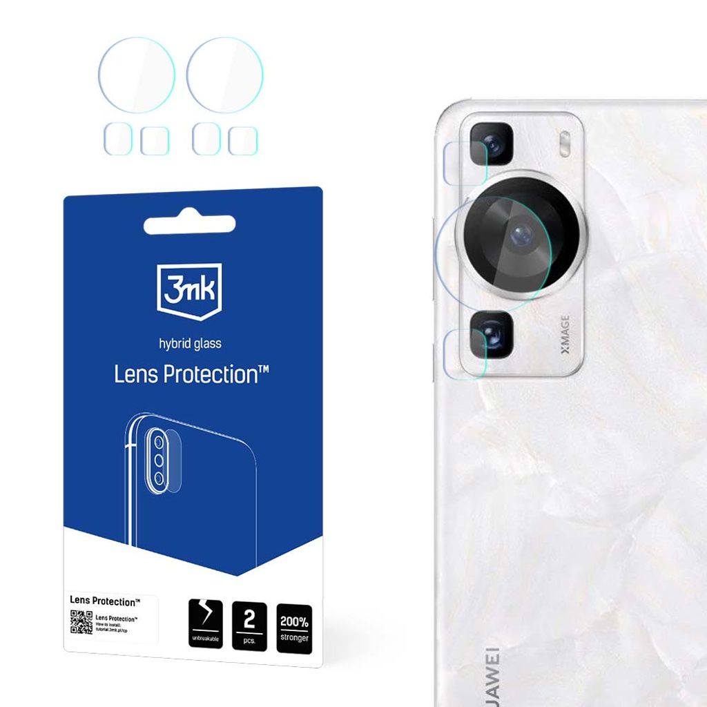 3mk Hybridglas Lens Protection für Huawei P60 Pro Kamera Produktbild 