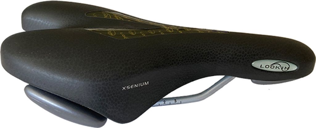 Selle LookIn Gel Sattel Xsenium 999341 schwarz Sättel
