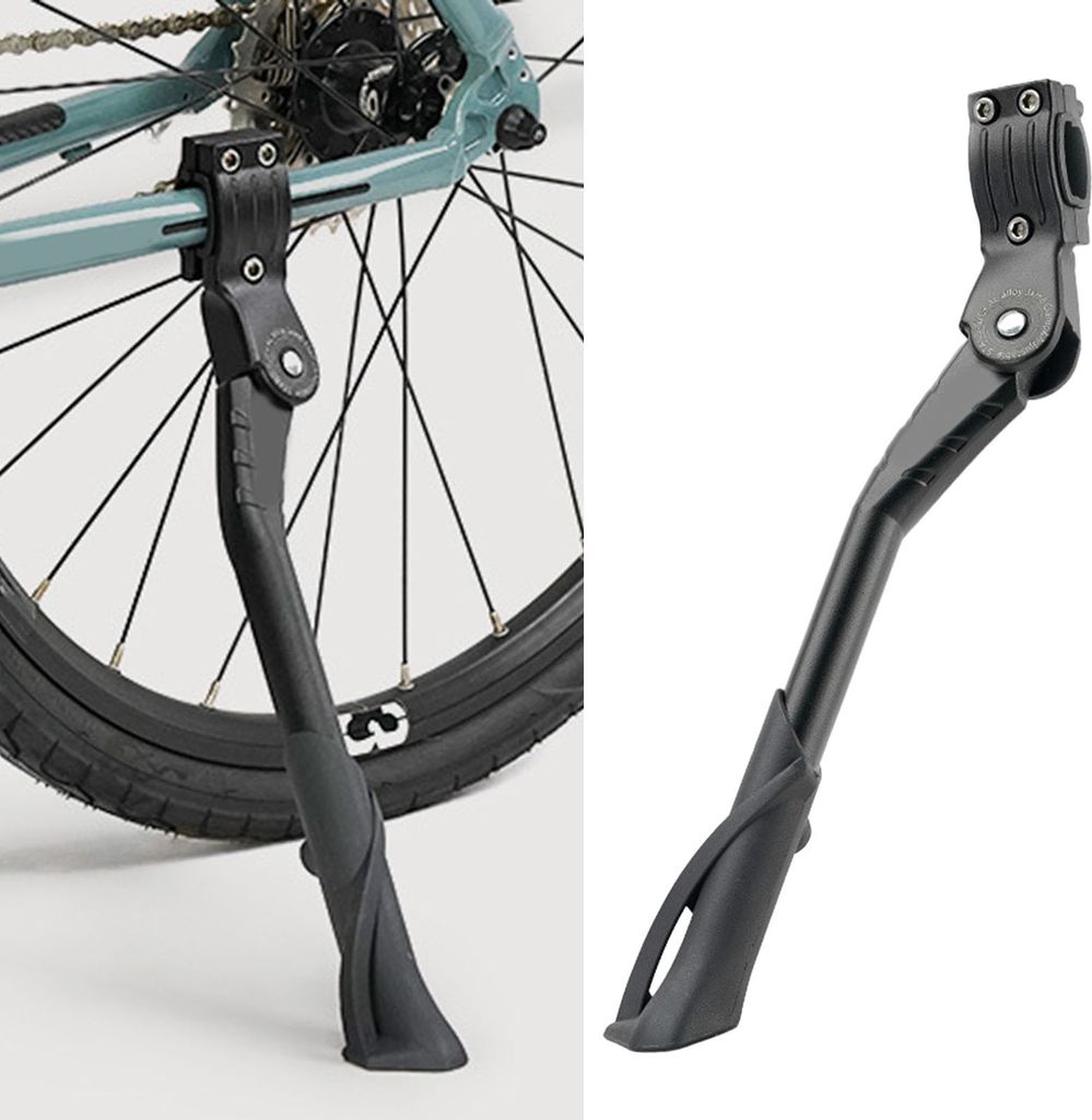 Fahrradständer aus starke Tragfähigkeit rutschfester Seitenständer 24–29 Ständer Fahrradzubehör für Mountainbike E-Bike Rennrad-C