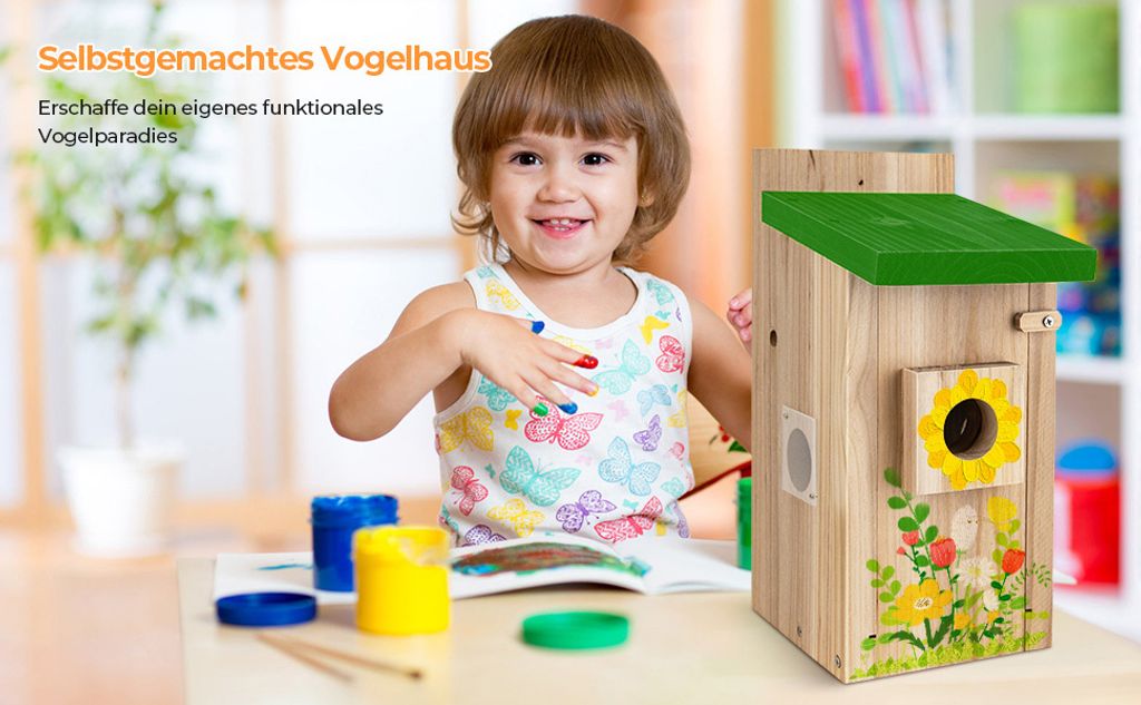 RAINBEAN Bird House mit Camera, 4 Millionen Pixel Produktbild 6
