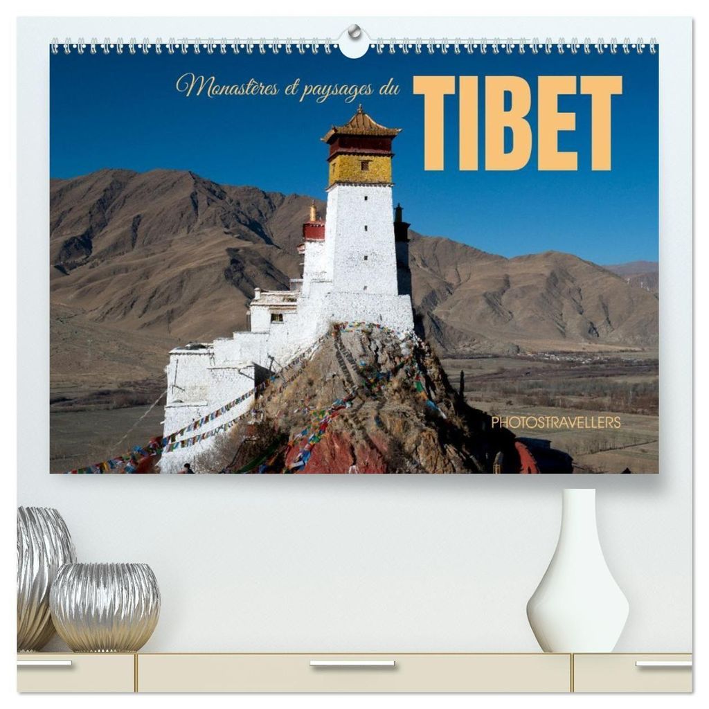 Monastères et paysages du Tibet (Calendrier mural 2027 DIN A2 vertical) calendrier de bureau