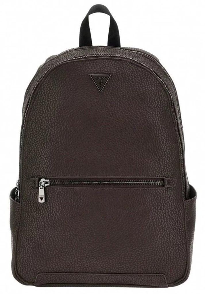 GUESS Torino Rounded Backpack Rucksack Rucksack Dark Brown dunkelbrau