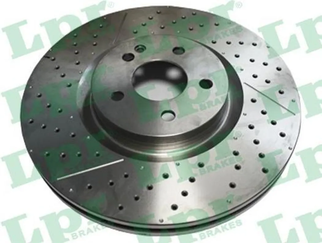 Disque de frein avant ventilé pour Mercedes Classe A W176 et GLA