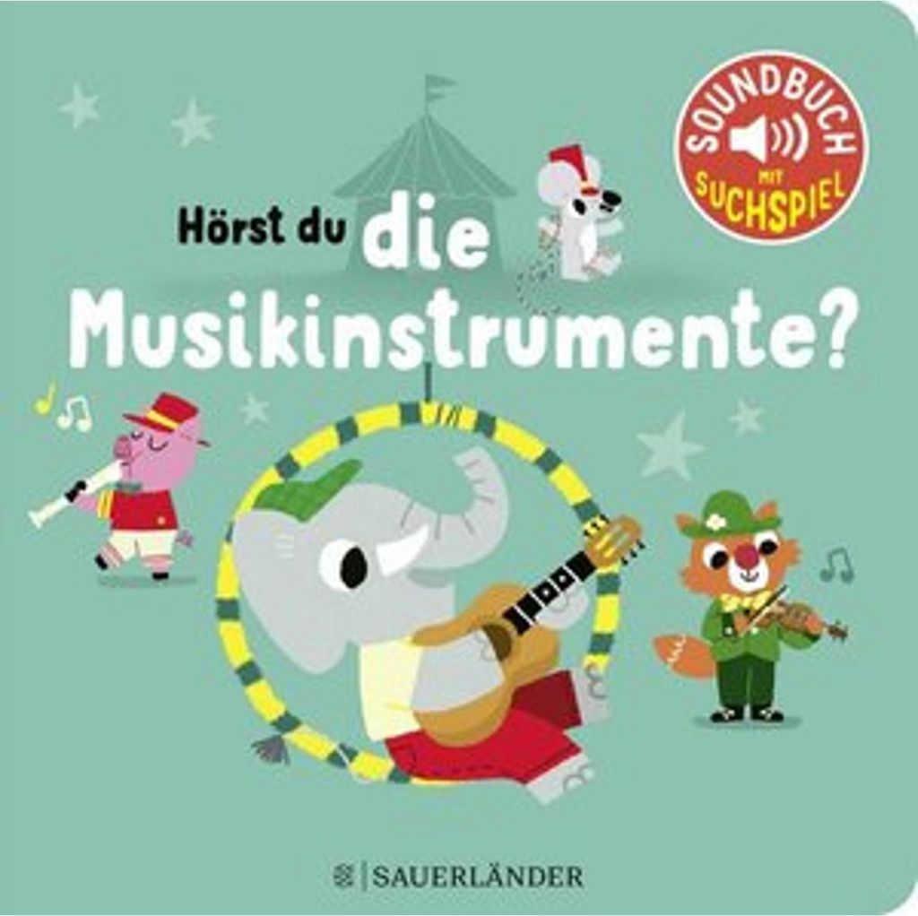 Hörst du die Musikinstrumente? (Soundbuch) Obrázek produktu 