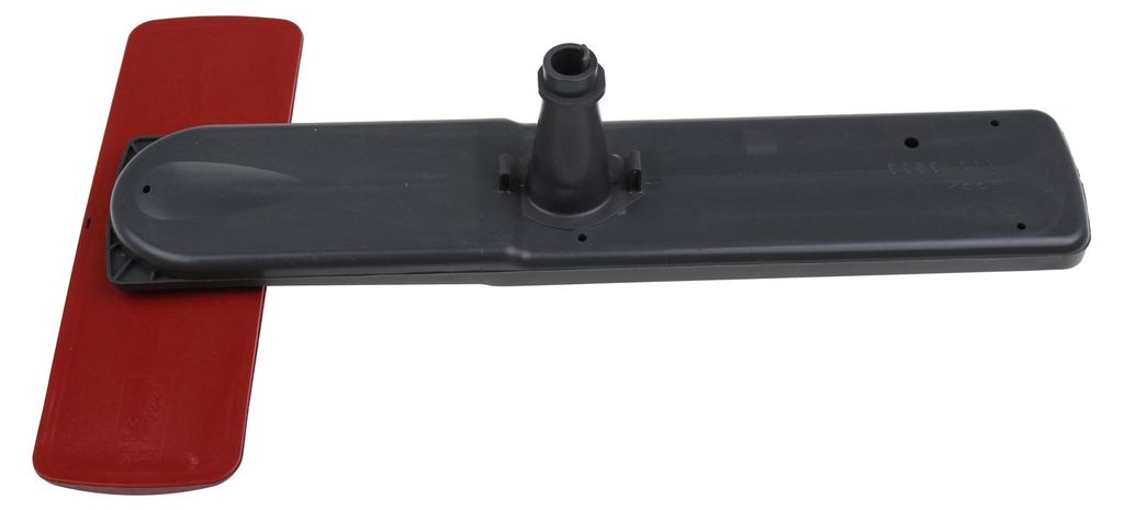 A close-up, studio shot of a mop head attachment.