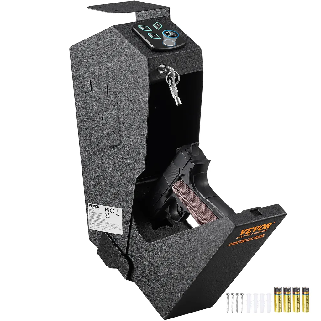 Coffre-fort pour arme contre accès non autorisé - Sécurité murale 1 arme