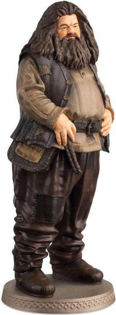 A full-body studio shot of a Rubeus Hagrid figurine.