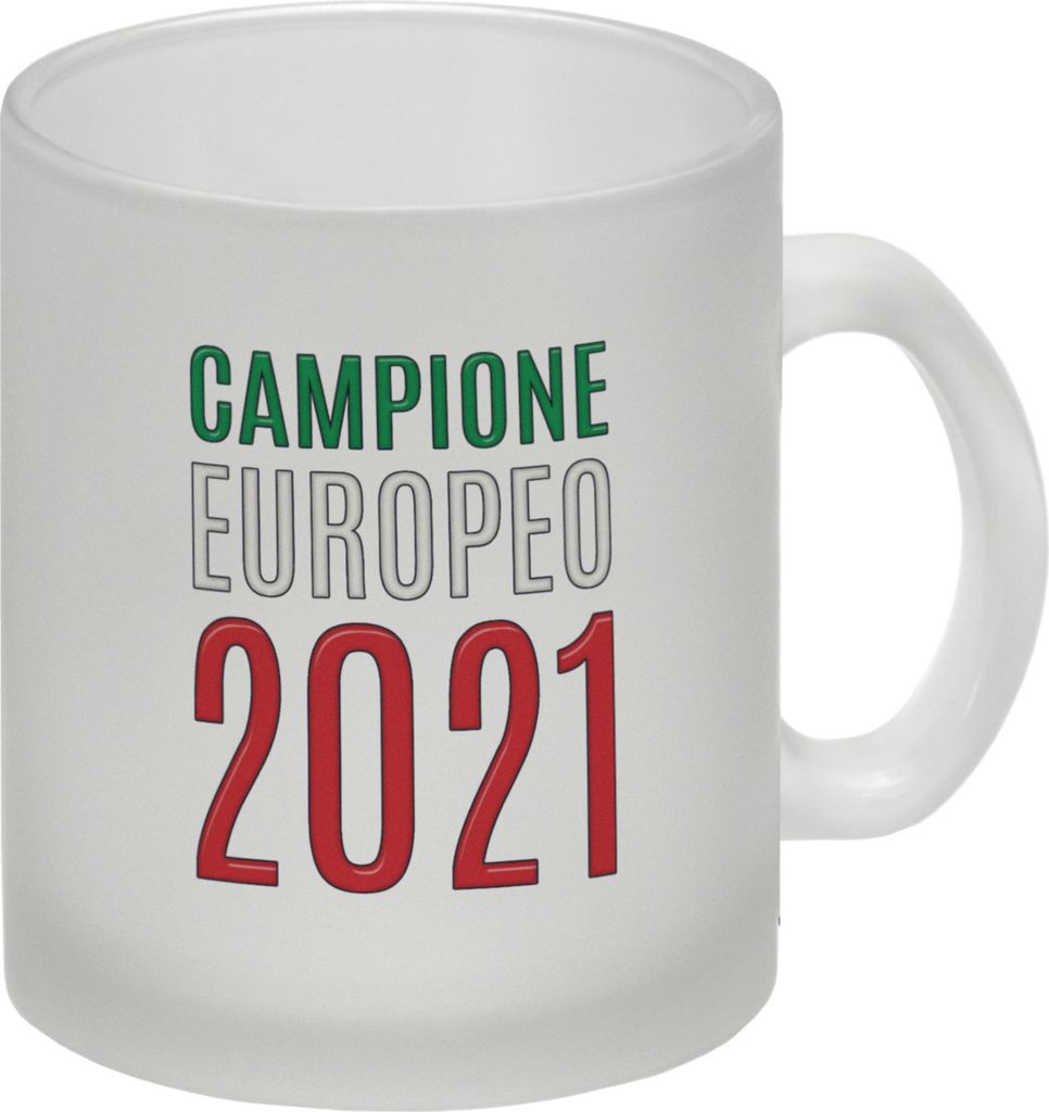 Campione Europeo 2021 Glas Tasse It's coming home? Eben nicht! It's coming to
