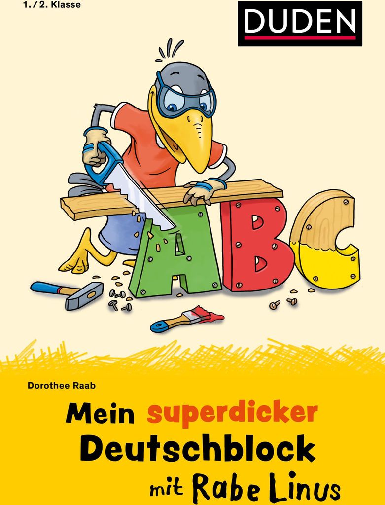 Mein superdicker Deutschblock mit Rabe Linus