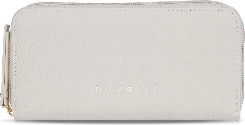 Bugatti Ella Zip Wallet Beige | Il Portafoglio Saffiano dei tuoi Sogni