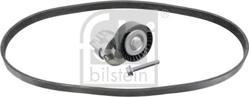 FEBI BILSTEIN 40308 Keilrippenriemensatz OE 03L903137 kompatibel mit Megane, 1er E88, Ranger, Tiguan, Vista, R-Klasse, Sprinter, H-1, Pathfinder, S...