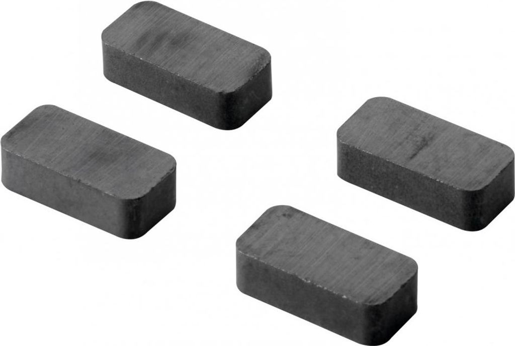 Lot de 4 aimants magnétiques HETTICH, L.20 x l.10 mm Image du produit 