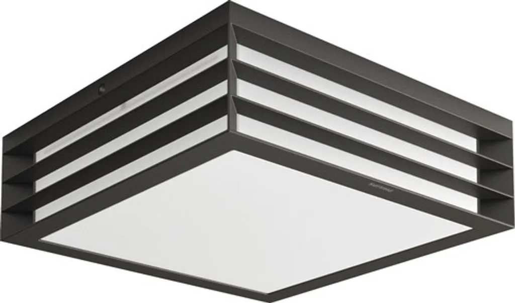 Éclairage de Terrasse Philips Moonshine pour une Façade Moderne 2xE27
