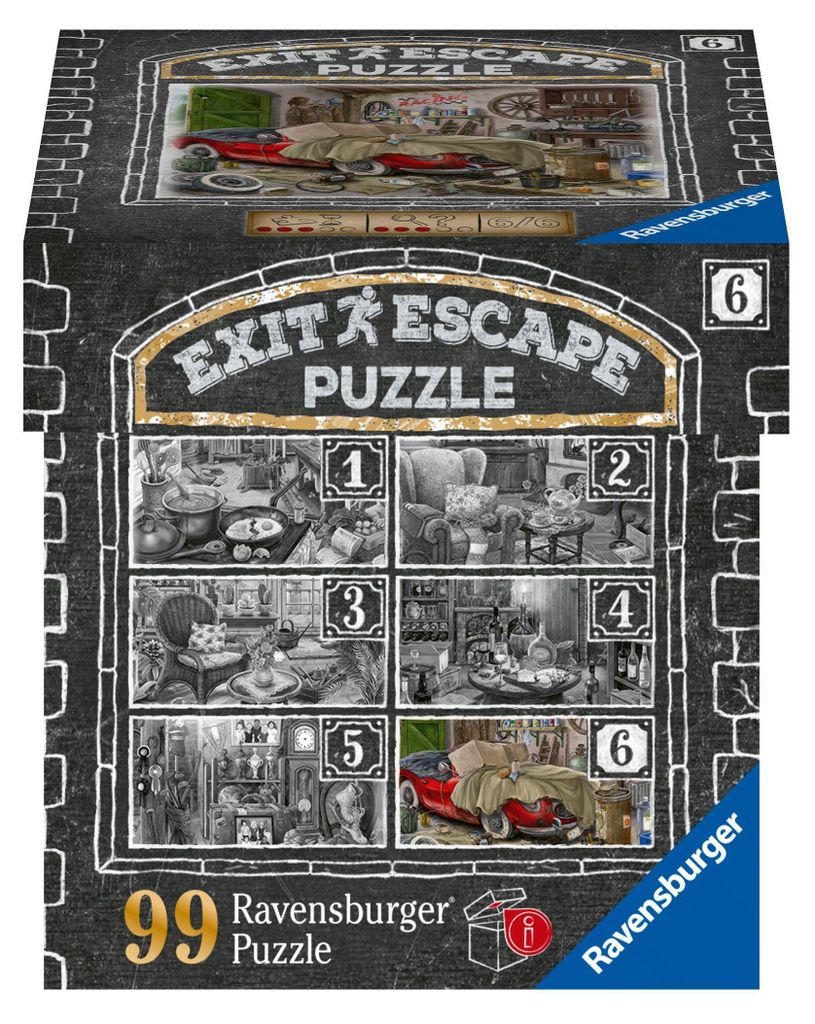 EXIT Puzzle: Im Gutshaus ? Garage (99 Teile) Produktbild 