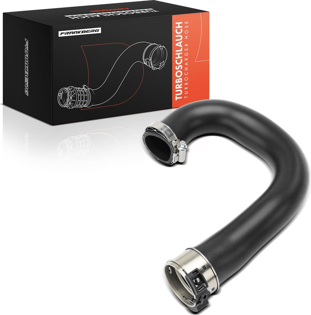 Frankberg 1x Ladeluftschlauch TurboschlauchAnsaugschlauch für Opel Corsa D S07 1.2L 2016-2014