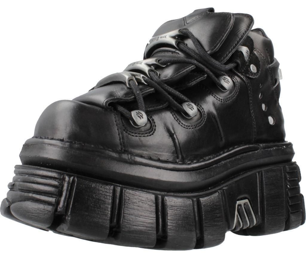 NEW ROCK M110 S1 Stiefel Schwarz
