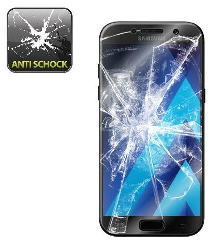 4x Panzerfolie für Samsung Galaxy A3 2017 FULL COVER Displayschutzfolie HD KLAR