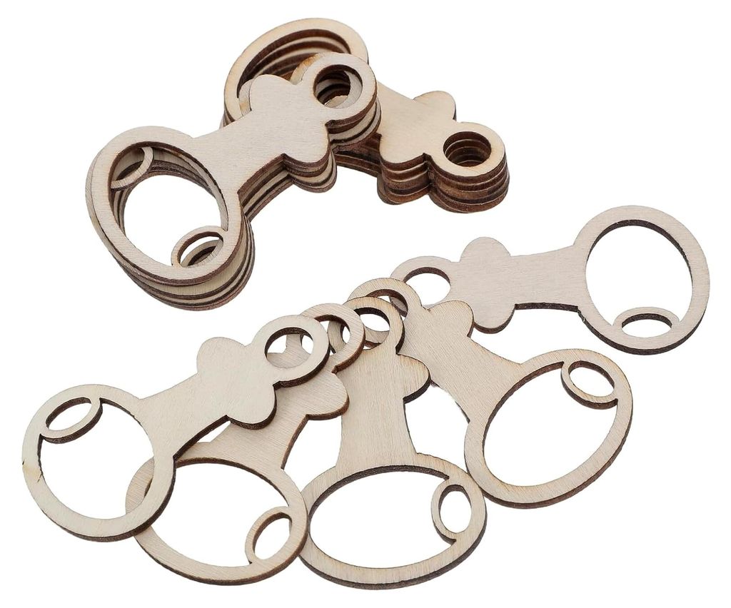 Organizer aus Holz für Garnrollen – 100 Stück Aufbewahrung für Stickgarn mit Löchern, massives Holz, kompakt für Kreuzstich und Nähzubehör