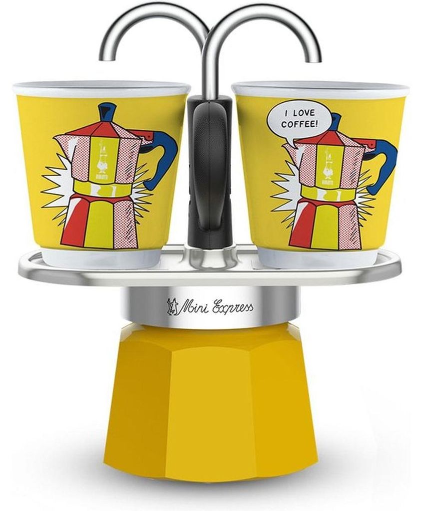 Bialetti espressokoffiezetapparaat set Mini Express Productafbeelding 