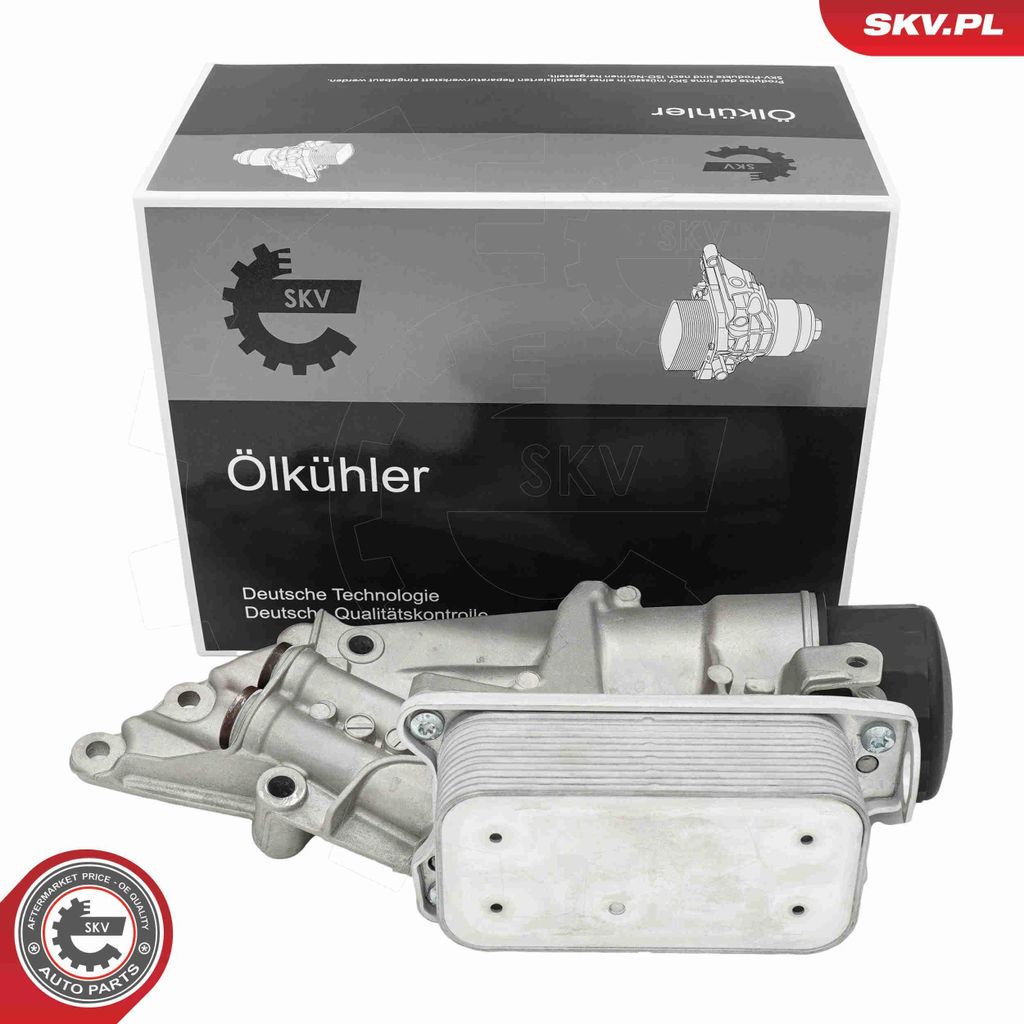 ESEN SKV 31SKV324 Ölkühler Motoröl passend für MERCEDES-BENZ C-Klasse Limousine (W204) E-Klasse Limousine (W211) C-Klasse T-modell (S204) VIANO