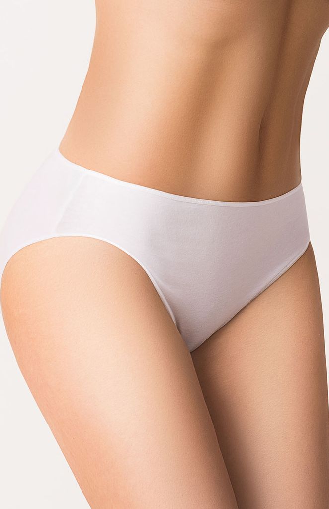 Vivisence 4002 dame slip unterhose normaler bund glatt , weiß, xxl