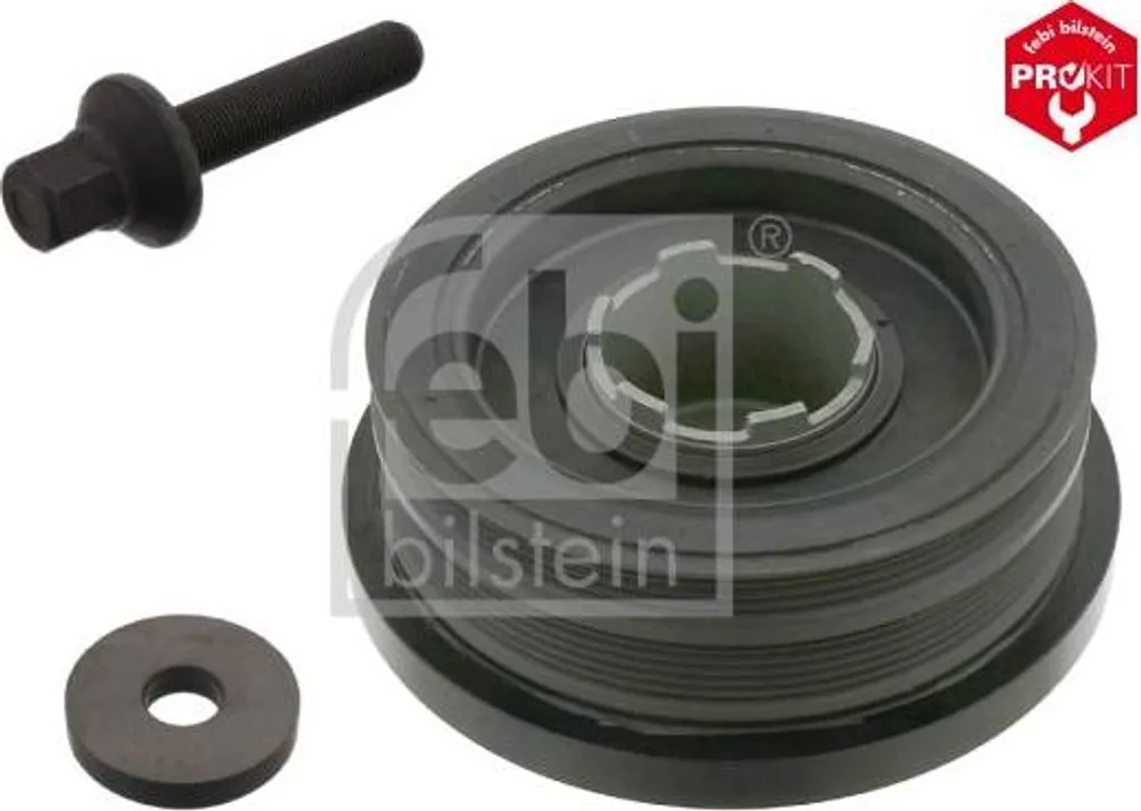 Poulie de Vilebrequin FEBI 34166 OE 11237787304 pour BMW E46 E90 E60