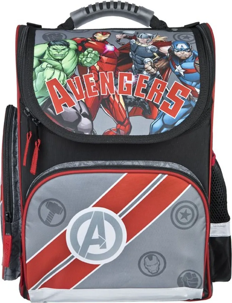Set scolaire Avengers 5 pièces avec cartable CP-CE1 ultra léger Marvel