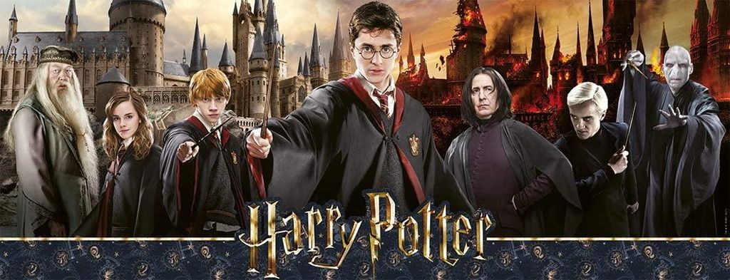 Nathan Puzzle Harry Potter - The Sorcerer's War - 1000 Teile Jigsaw