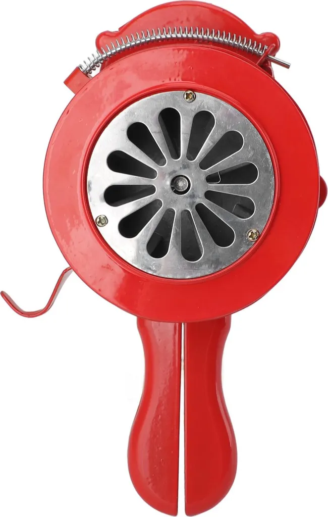 Alarme manuelle 110dB portable robuste en aluminium rouge haute puissance