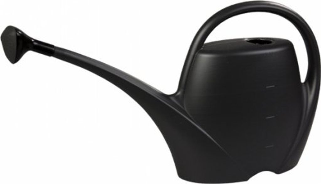 Arrosoir plastique SPRING avec rose anthracite 4,5l Image du produit 