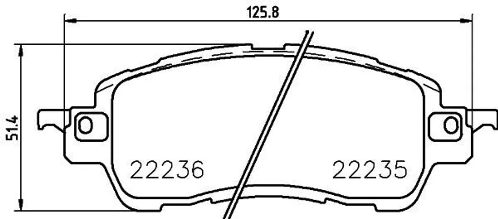 Plaquettes de frein avant pour Mazda 2 DJ DL sécurité optimale